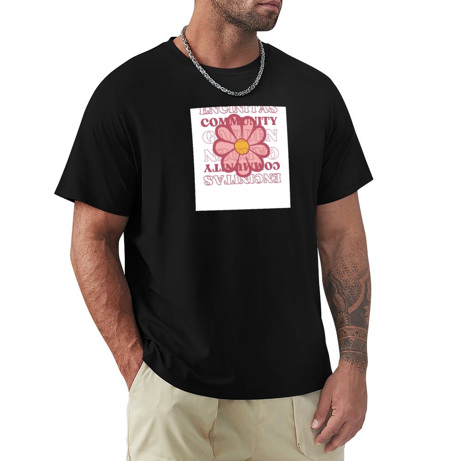 Outdoor Power Not Working - Encinitas Community Garden Flower Power T-Shirt