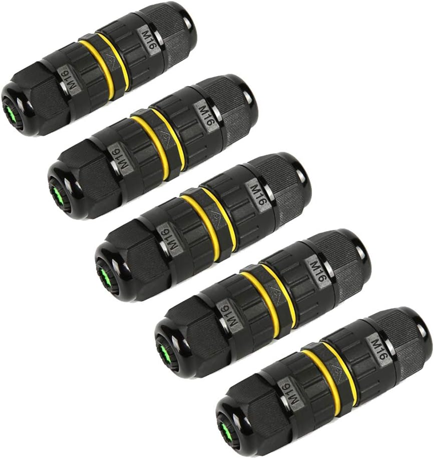 Outdoor Power Outlet Box - M16 2PIN 3PIN IP68 Waterproof Junction