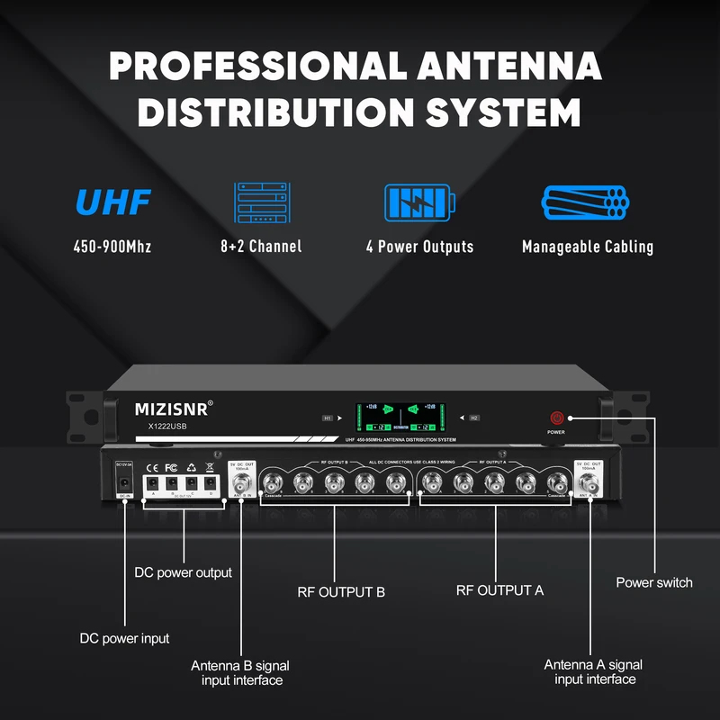 Fuluode Antenna Amplifier For  - огляд і ціна Outdoor Power Distributors