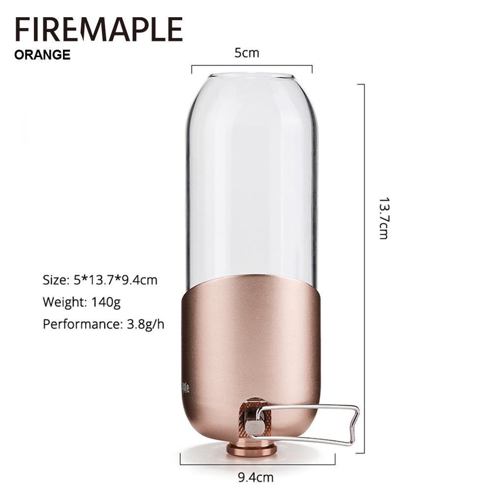 Fire Maple Orange Gas Lantern  - огляд і ціна Outdoor Power Heater