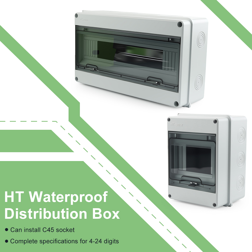HT Series Waterproof Distribut - огляд і ціна Outdoor Power Outlet Box