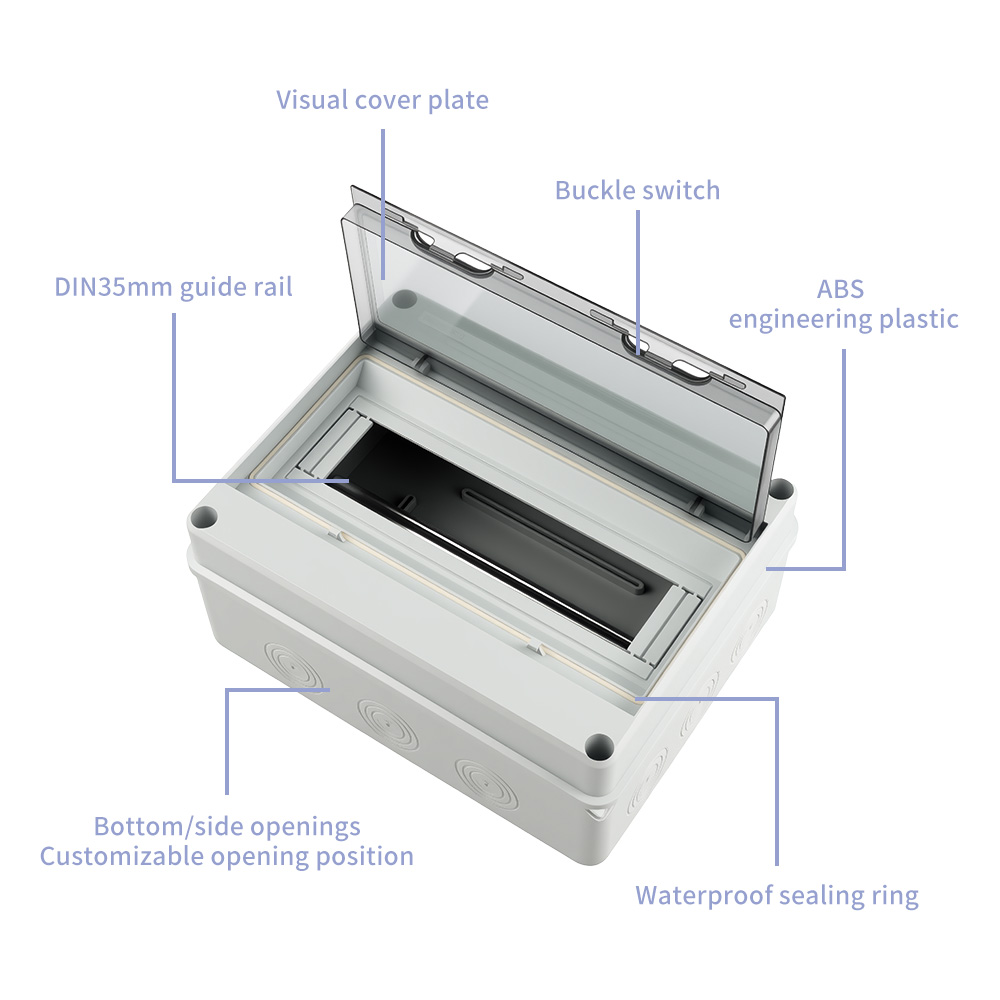 HT Series Waterproof Distribut - огляд і ціна Outdoor Power Outlet Box