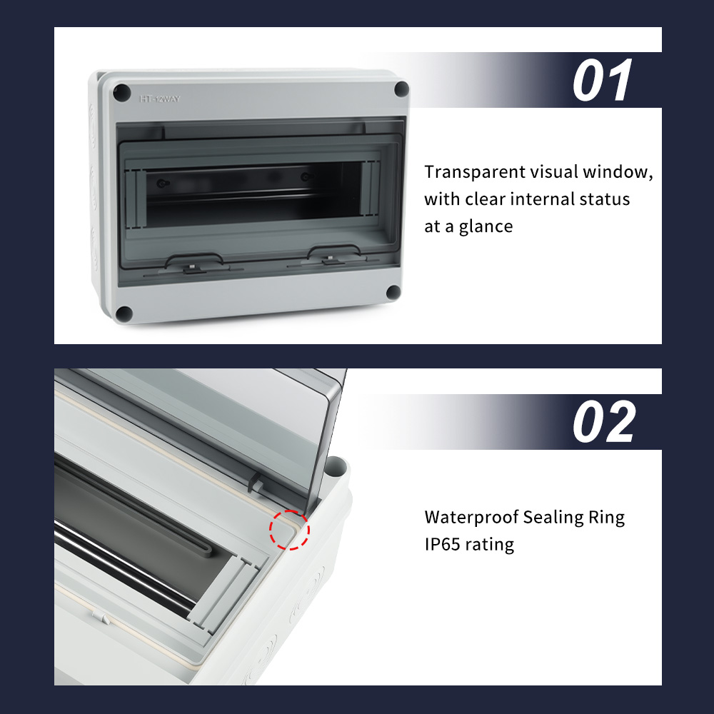 HT Series Waterproof Distribut - огляд і ціна Outdoor Power Outlet Box