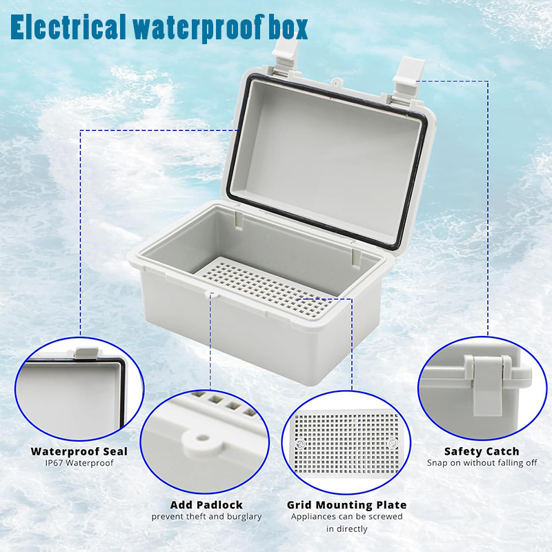 IP66 Waterproof Power Electric - огляд і ціна Outdoor Power Outlet Box