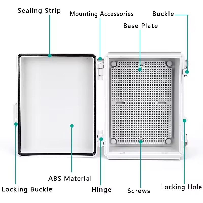 IP66 Electrical Plastic Enclos - огляд і ціна Outdoor Power Outlet Box