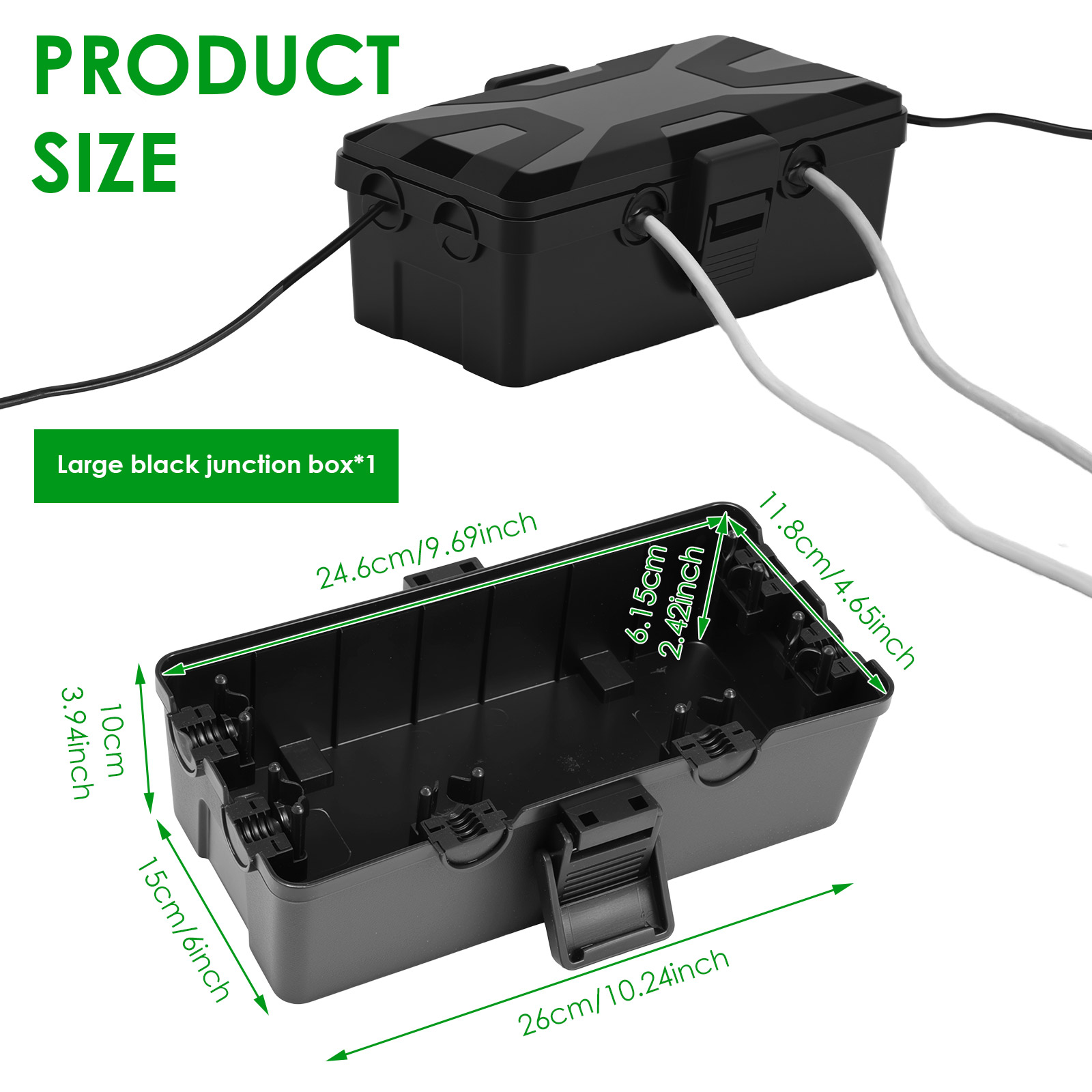 Outdoor Electrical Box Waterpr - огляд і ціна Outdoor Power Strip With Cover