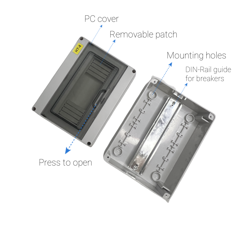 IP65 Distribution Box for DC B - огляд і ціна Outdoor Power Outlet Box