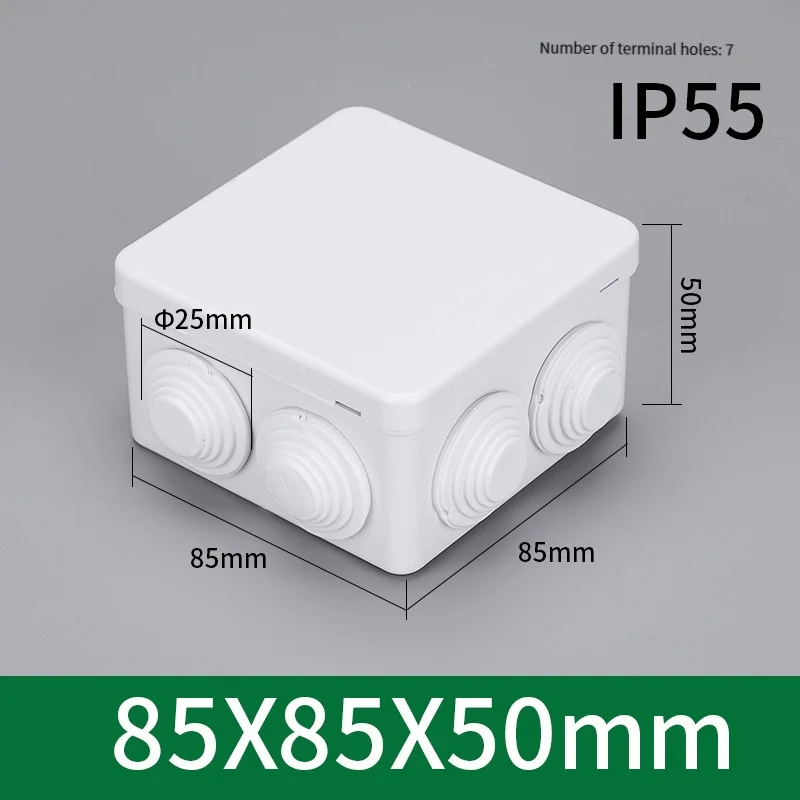 85 * 85 * 50 Outdoor Ip55 Plas - огляд і ціна Outdoor Power Outlet Box
