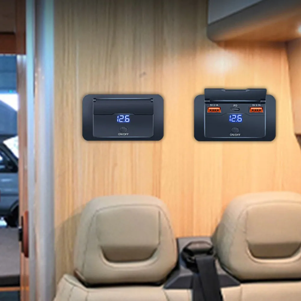 Truck Power Outlet RV Socket C - огляд і ціна Outdoor Power Outlet Install