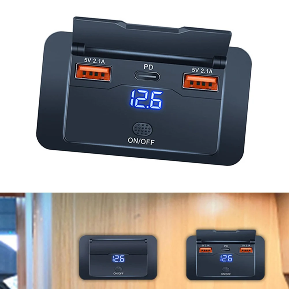 Truck Power Outlet RV Socket C - огляд і ціна Outdoor Power Outlet Install