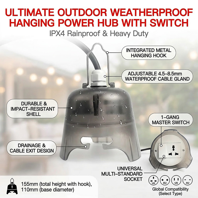 Outdoor Waterproof Electrical  - огляд і ціна Outdoor Power Outlet Install