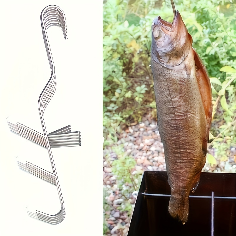 Fish Hooks for Smoking, Stainl - огляд і ціна Outdoor Power Heater