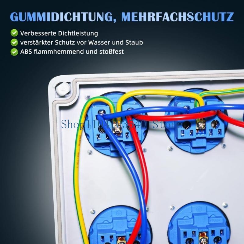 02DC 6 Hole Wall Socket Power  - огляд і ціна Outdoor Power Distributors