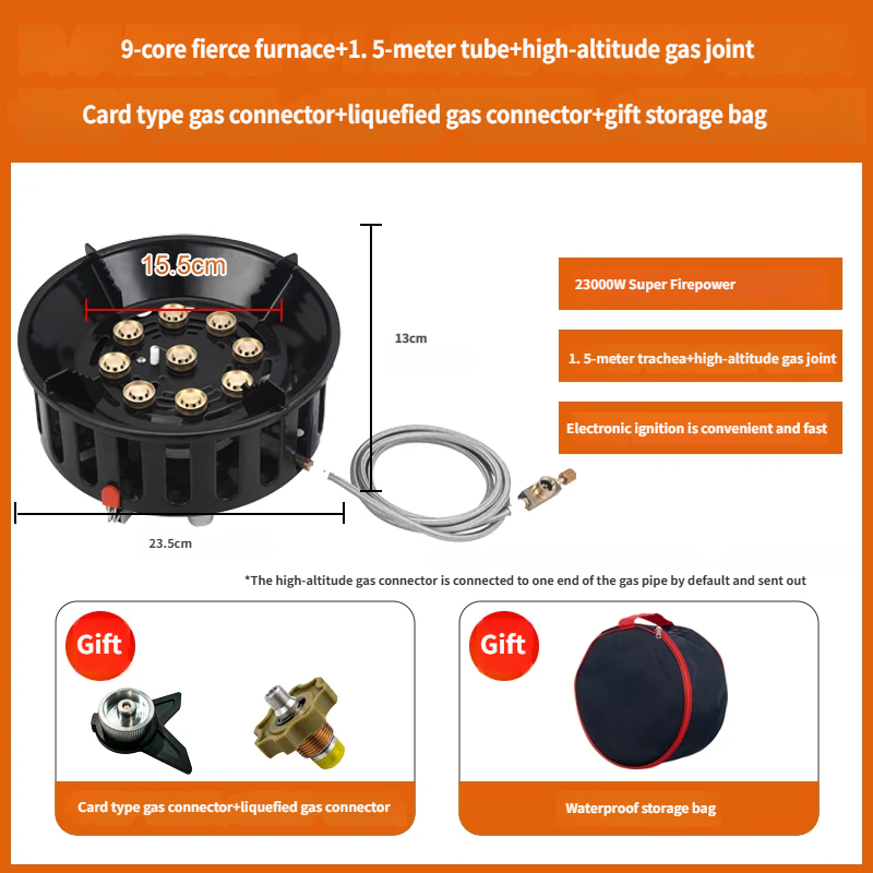 2100W Outdoor Camping Stove Hi - огляд і ціна Outdoor Power Equipment Brands