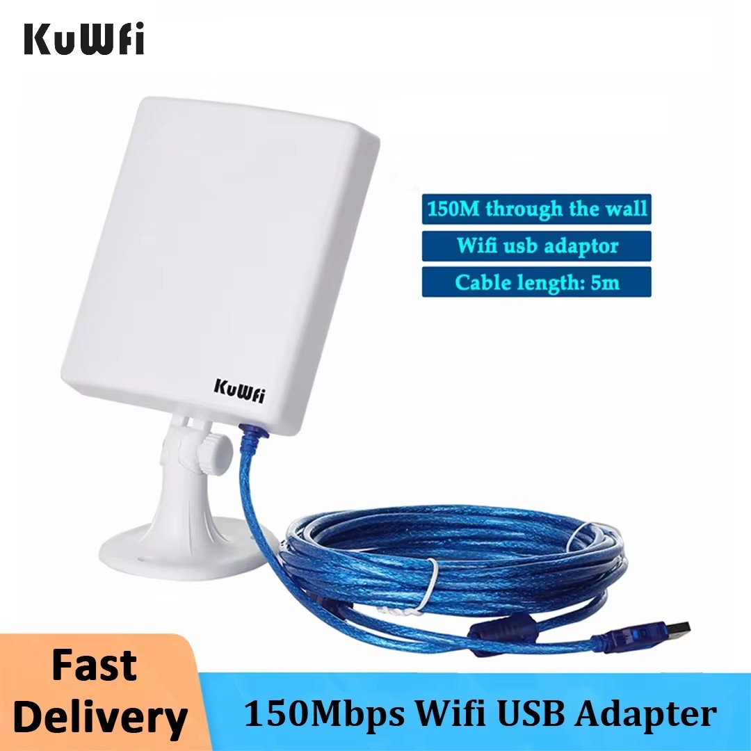 KuWfi 150Mbps Wifi USB Adapter - огляд і ціна Outdoor Power Adapter Wyze