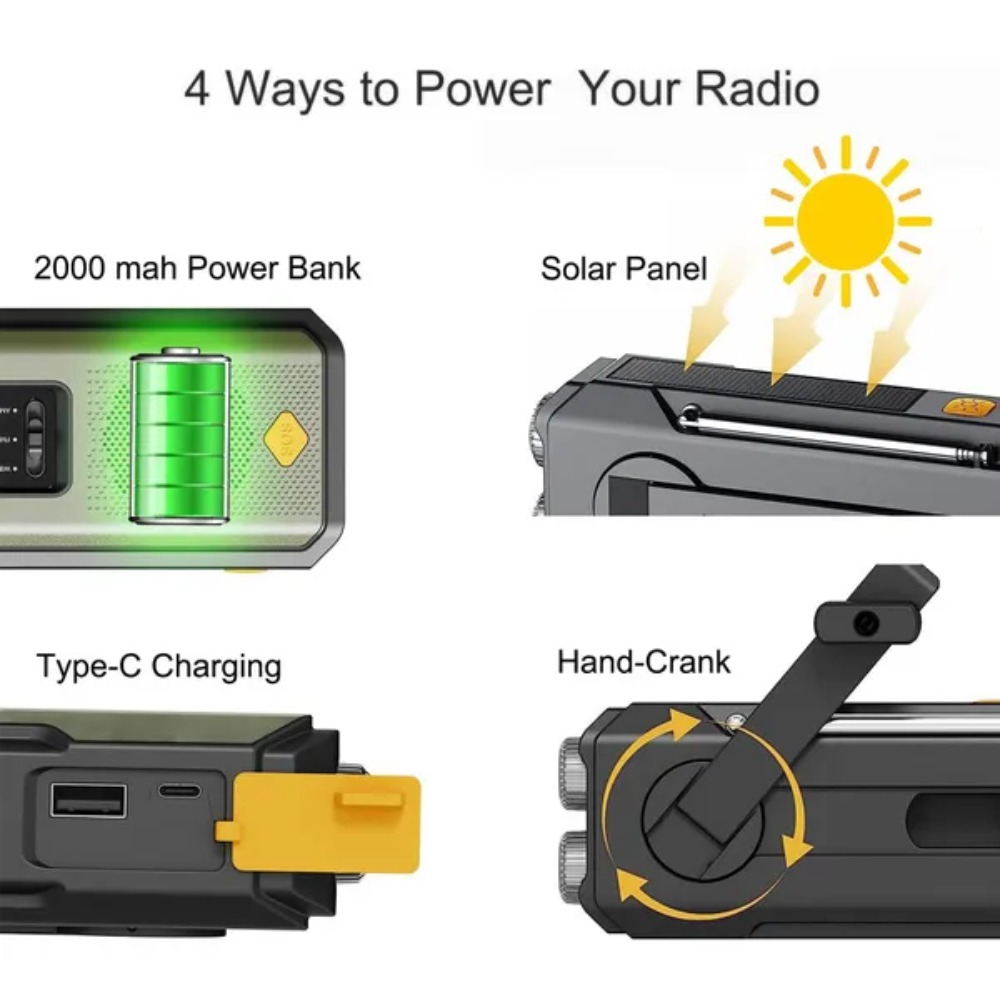Emergency Solar Hand Crank NOA - огляд і ціна Outdoor Power Equipment Brands