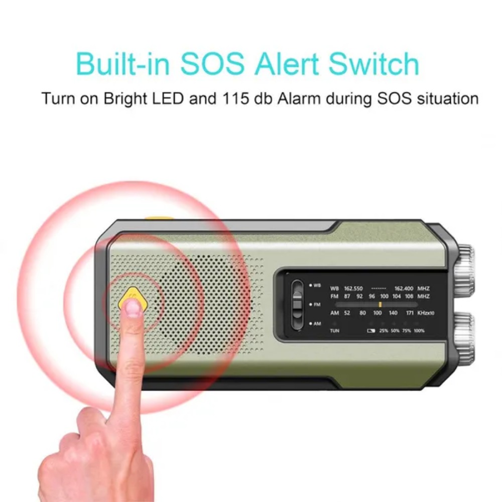 Emergency Solar Hand Crank NOA - огляд і ціна Outdoor Power Equipment Brands