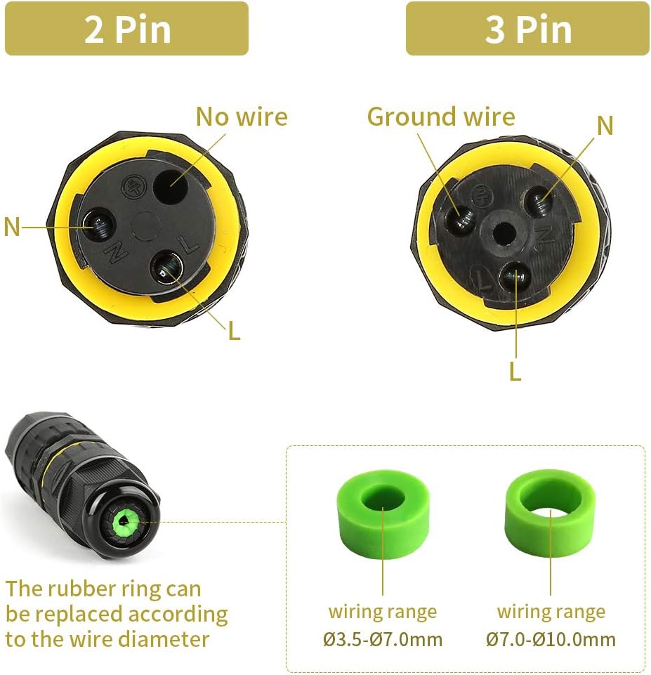 M16 2PIN 3PIN IP68 Waterproof  - огляд і ціна Outdoor Power Outlet Box