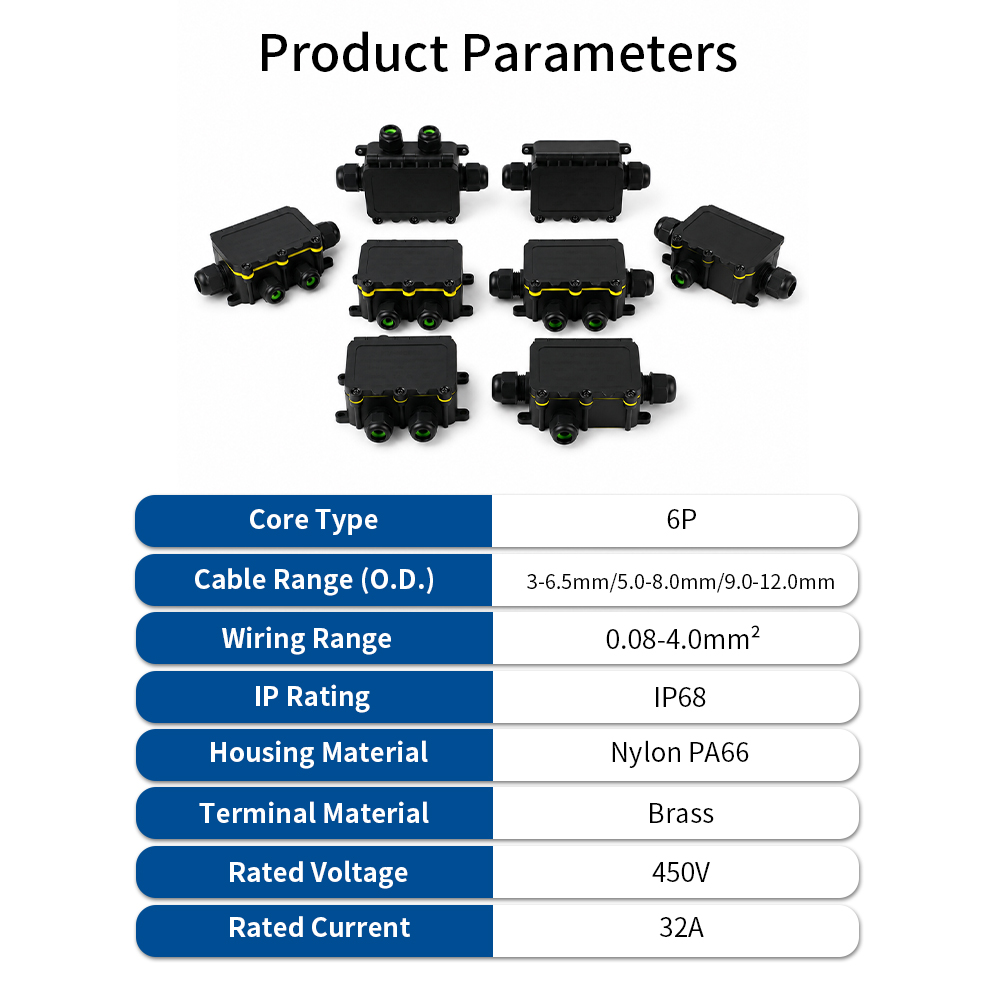 IP68 Waterproof Junction Box 2 - огляд і ціна Outdoor Power Outlet Box