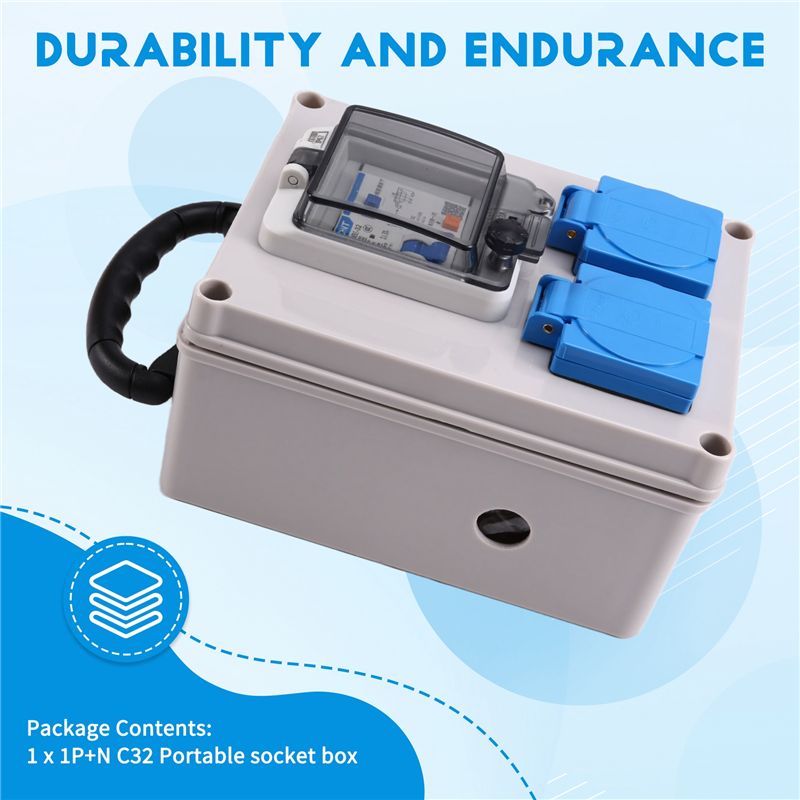 B03C-Outdoor Industrial Socket - огляд і ціна Outdoor Power Distributors