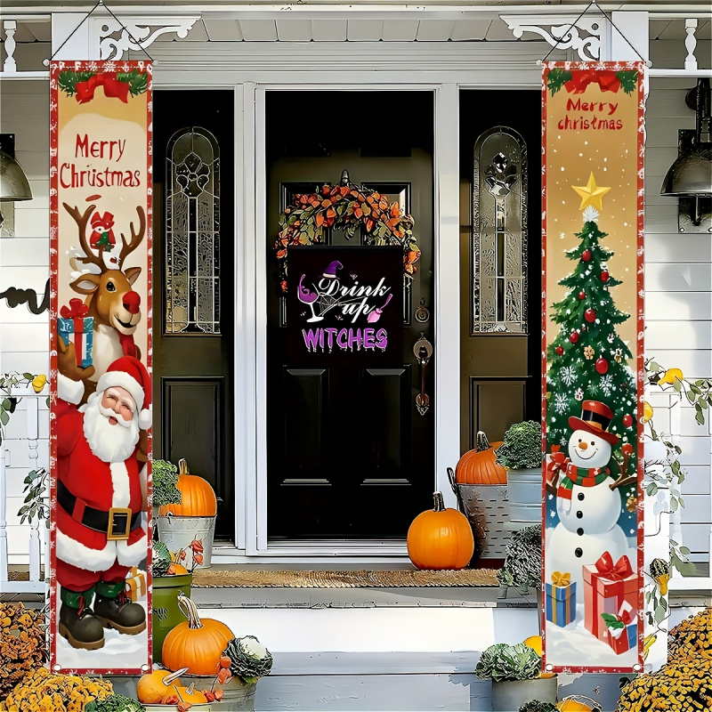 1pc 2D flat Christmas porch ba - огляд і ціна Outdoor Power House