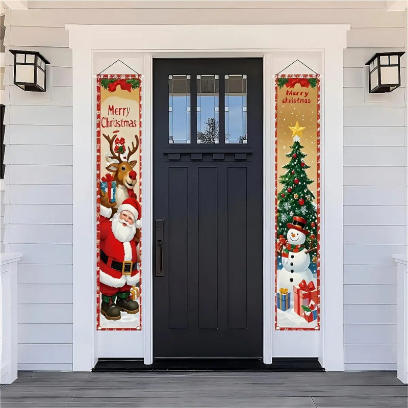 1pc 2D flat Christmas porch ba - огляд і ціна Outdoor Power House
