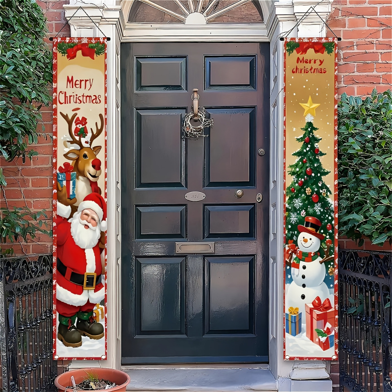 1pc 2D flat Christmas porch ba - огляд і ціна Outdoor Power House