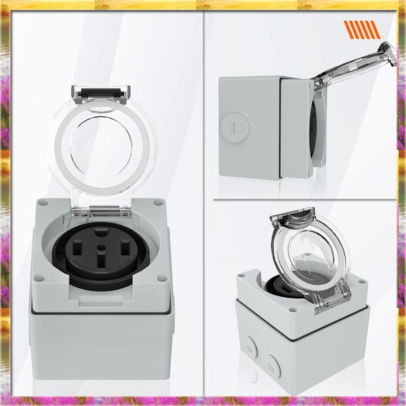 AA46 HOT-50Amp Outdoor Power O - огляд і ціна Outdoor Power Receptacle