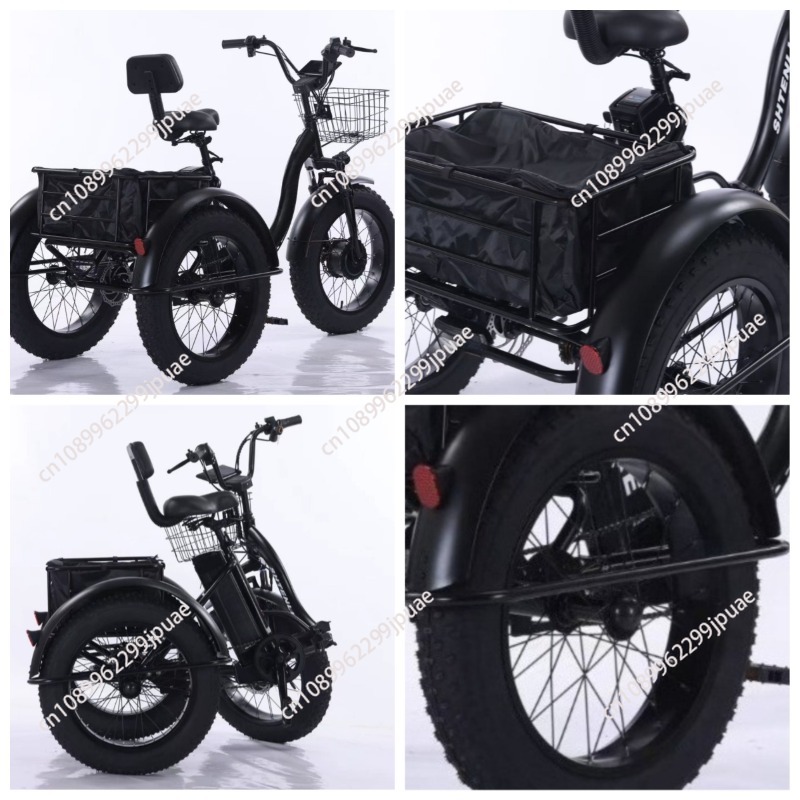 20 Inch Fat Tire Electric Tric - огляд і ціна Outdoor Power And Pedal