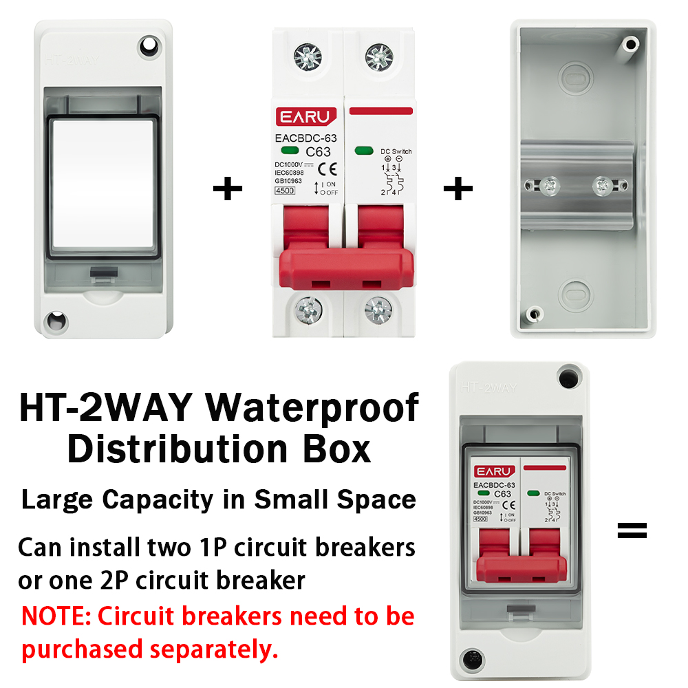HT-2 IP65 Waterproof Distribut - огляд і ціна Outdoor Power Outlet Box